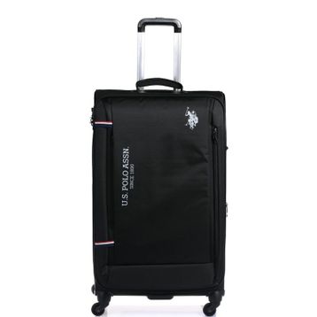 U.S. Polo Assn. 8077 Siyah Büyük Boy Kumaş Valiz