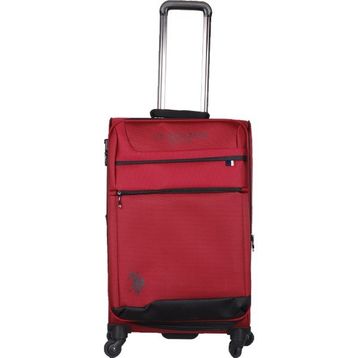 U.S. Polo Assn. 9102 Orta Boy Bordo Kumaş Valiz