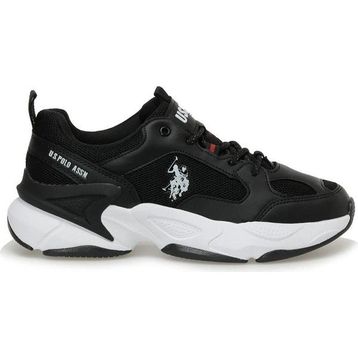 U.S. Polo Assn. A10133670412010 3M Maybe Wmn 3FX Siyah Sneaker Ayakkabı