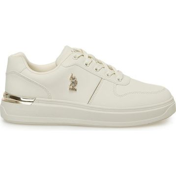 U.S. Polo Assn. Alka 5FX Bej Kadın Klasik Sneaker