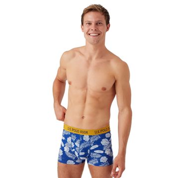 U.S. Polo Assn. Erkek Beyaz 3'lü Boxer
