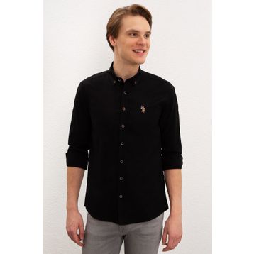 U.S. Polo Assn. G081SZ004.000.980673 Beyaz Erkek Gömlek