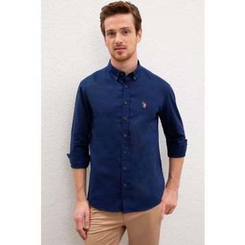 U.S. Polo Assn. G081SZ004.000.980673 Beyaz Erkek Gömlek