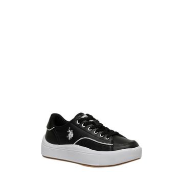 U.S. Polo Assn. Ginger 4PR Siyah Kadın Klasik Sneaker
