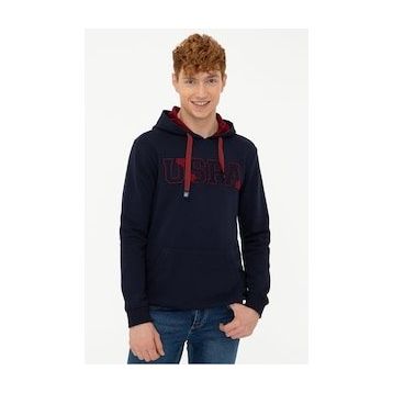 U.S. Polo Assn. Lacivert Erkek Sweatshirt