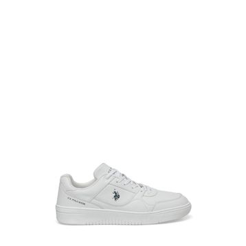 U.S. Polo Assn. Lee 4FX Beyaz Erkek Klasik Sneaker