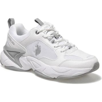 U.S. Polo Assn. Maybe Wmn 5FX Beyaz Kadın Klasik Sneaker