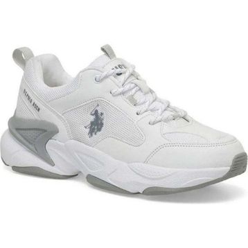 U.S. Polo Assn. Maybe Wmn 5FX Beyaz Kadın Klasik Sneaker