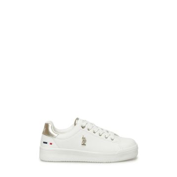 U.S. Polo Assn. Pelo 4FX Bej Kadın Klasik Sneaker