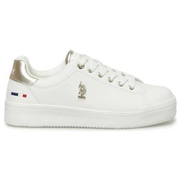 U.S. Polo Assn. Pelo 4FX Bej Kadın Klasik Sneaker