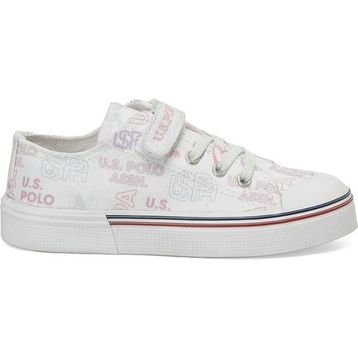 U.S. Polo Assn. Penelope Bsk Jr 5FX Beyaz Kız Çocuk Klasik Sneaker