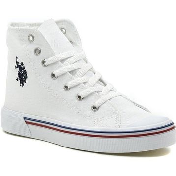 U.S. Polo Assn. Penelope High 3FX Beyaz Kadın Sneaker Ayakkabı