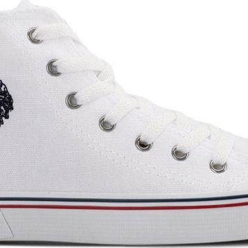 U.S. Polo Assn. Penelope High 3FX Beyaz Kadın Sneaker Ayakkabı