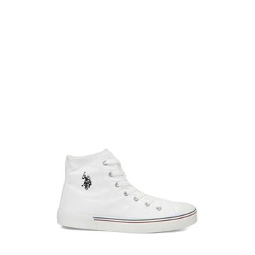 U.S. Polo Assn. Penelope High 5FX Beyaz Kadın Klasik Sneaker