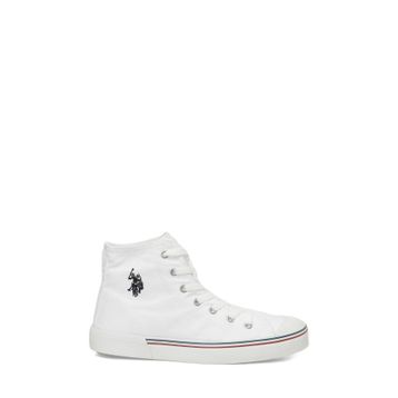 U.S. Polo Assn. Penelope High 5FX Beyaz Kadın Klasik Sneaker