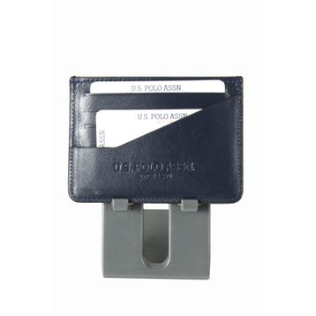 U.S. Polo Assn. PLCUZ8434 Lacivert Kartlık Cüzdan