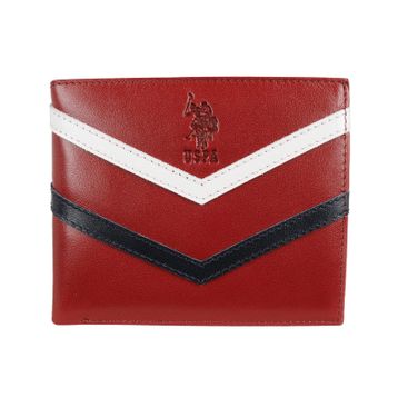 U.S. Polo Assn. PLCZ8418 Bordo Erkek Cüzdanı