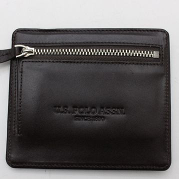 U.S. Polo Assn. PLCZ9610 Kahve Hakiki Deri Kartlık Erkek Cüzdan