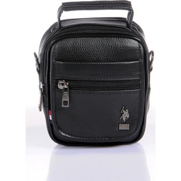U.S. Polo Assn. PLEVR8415 Siyah Erkek Çapraz Çanta