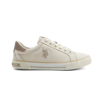 U.S. Polo Assn. Rachel 5FX Bej Kadın Klasik Sneaker