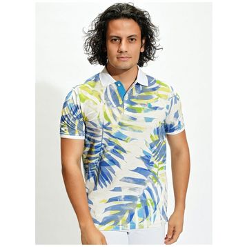 U.S. Polo Assn. Regular Fit Polo Yaka Mavi Erkek T-Shirt