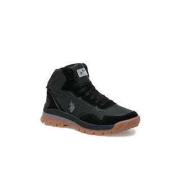 U.S. Polo Assn. Sagan Hi 2PR Siyah Erkek Treking Botu