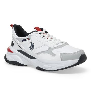 U.S. Polo Assn. Solidar 1PR Beyaz Erkek Sneaker