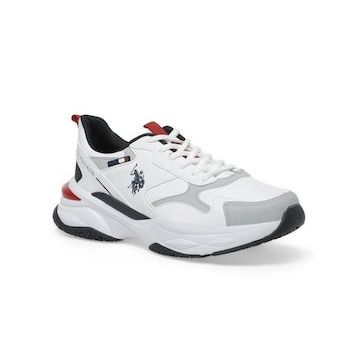 U.S. Polo Assn. Solidar 1PR Beyaz Erkek Sneaker
