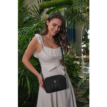 U.S. Polo Assn. US8003 Siyah Kadın Postacı Çanta