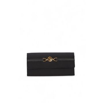 U.S. Polo Assn. USC25368 Siyah Kadın Portföy Clutch Çanta