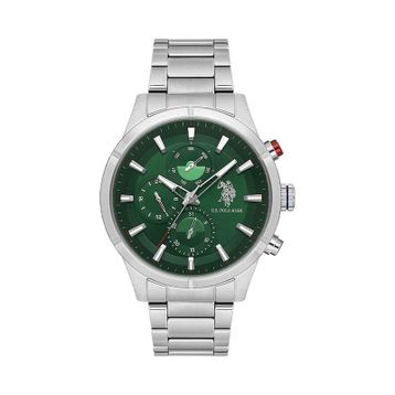 U.S. Polo Assn. USPA1014B-10 Metalik Gri Erkek Kol Saati