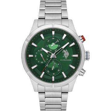 U.S. Polo Assn. USPA1014B-10 Metalik Gri Erkek Kol Saati