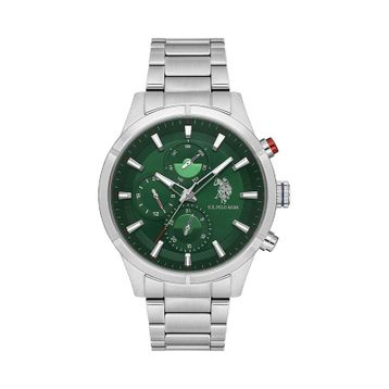 U.S. Polo Assn. USPA1014B-10 Metalik Gri Erkek Kol Saati