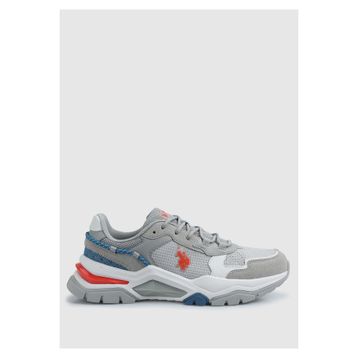 U.S. Polo Assn. Vincent 4FX Gri Erkek Klasik Sneaker
