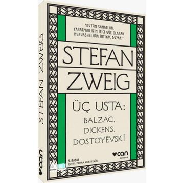 ÜÇ BÜYÜK USTA (CILTLI) BALZAC, DICKENS, DOSTOYEVSKI - STEFAN ZWEIG