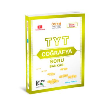 Üç Dört Beş TYT Coğrafya Soru Bankası