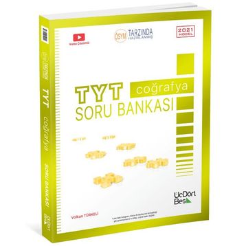 Üç Dört Beş TYT Coğrafya Soru Bankası