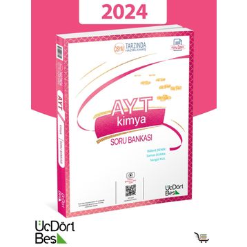 Üç Dört Beş Yayınları 2024 AYT Kimya Soru Bankası