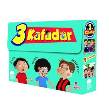 Üç Kafadar 5 Kitap Set - Yaşar Bayraktar