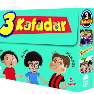 Üç Kafadar 5 Kitap Set - Yaşar Bayraktar