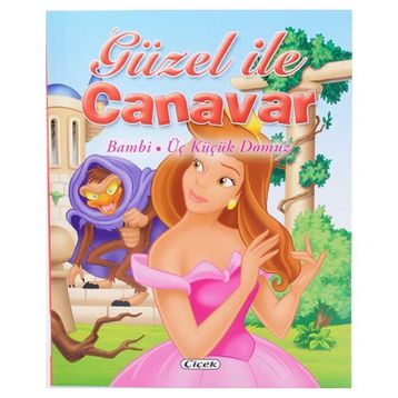 ÜÇ KLASIK MASAL GÜZEL VE CANAVAR, BAMBI, ÜÇ KÜÇÜK DOMUZ - KOLEKTIF