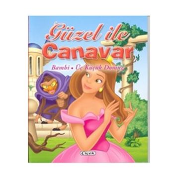 ÜÇ KLASIK MASAL GÜZEL VE CANAVAR, BAMBI, ÜÇ KÜÇÜK DOMUZ - KOLEKTIF