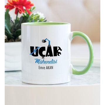Uçak Mühendisi Kupa Bardak