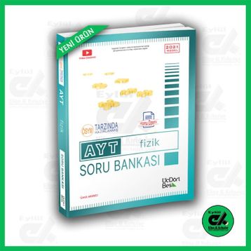 ÜçDörtBeş Yayınları AYT Fizik Soru Bankası