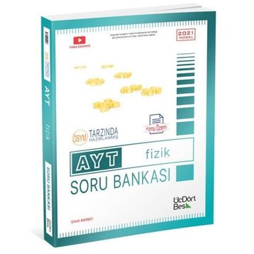 ÜçDörtBeş Yayınları AYT Fizik Soru Bankası