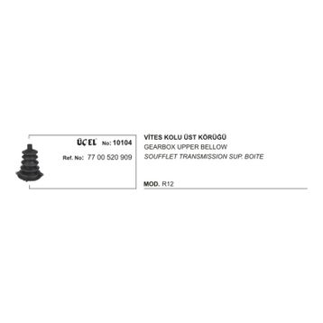 Üçel 10104 Renault R12 Vites Kol Körüğü