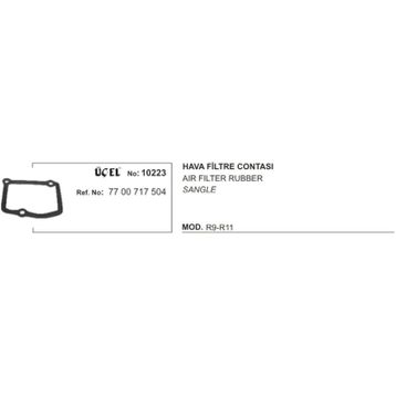Üçel 10223 Renault R9 Hava Filtre Contası