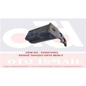Üçel 10708 Renault Megane Orta Egzoz Takozu