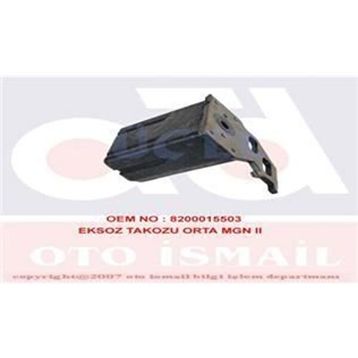 Üçel 10708 Renault Megane Orta Egzoz Takozu