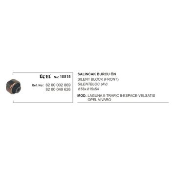 Üçel 10815 Renault Laguna Ön Salıncak Burcu